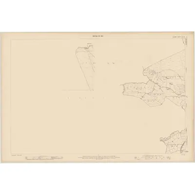 1908 Map of Kildare - Sheet 16 & 16A, 1910 Print