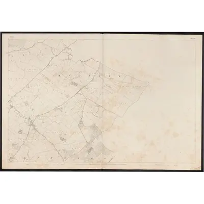 1837 Map of Kildare - Sheet 20, 1859 Print