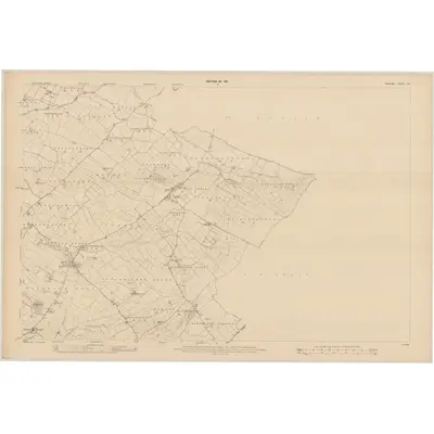 1908 Map of Kildare - Sheet 20, 1911 Print