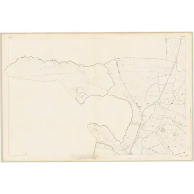 1837 Map of Kildare - Sheet 21 [with extension], 1839 Print