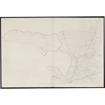 1837 Map of Kildare - Sheet 21 [with extension], 1863 Print