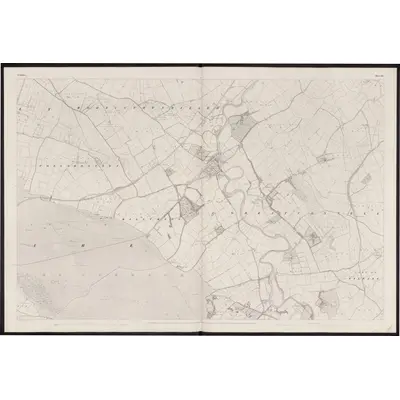 1837 Map of Kildare - Sheet 23, 1861 Print