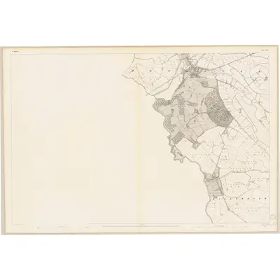 1838 Map of Kildare - Sheet 26, 1839 Print