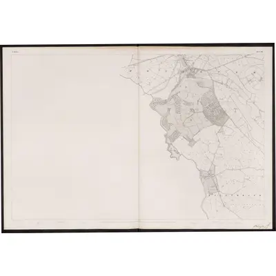 1838 Map of Kildare - Sheet 26, 1862 Print