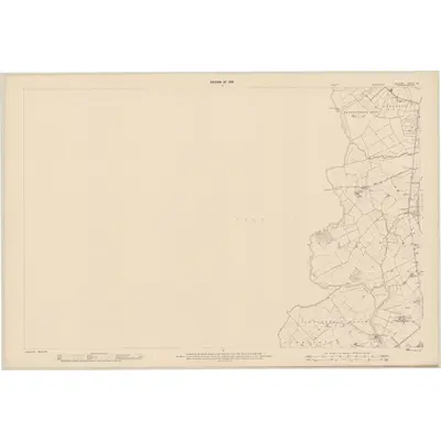 1908 Map of Kildare - Sheet 30, 1910 Print