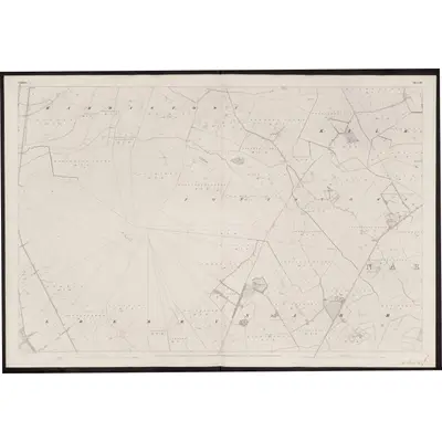 1837 Map of Kildare - Sheet 31, 1863 Print