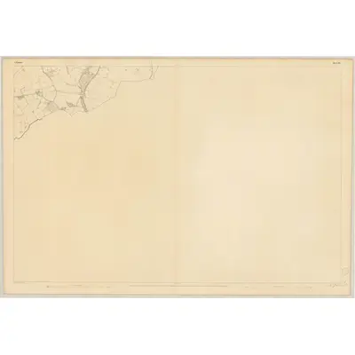 1838 Map of Kildare - Sheet 33, 1839 Print