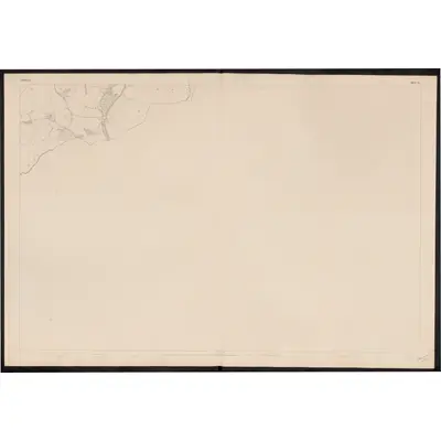 1838 Map of Kildare - Sheet 33, 1852 Print