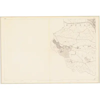 1837 Map of Kildare - Sheet 34, 1839 Print