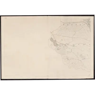 1837 Map of Kildare - Sheet 34, 1847 Print
