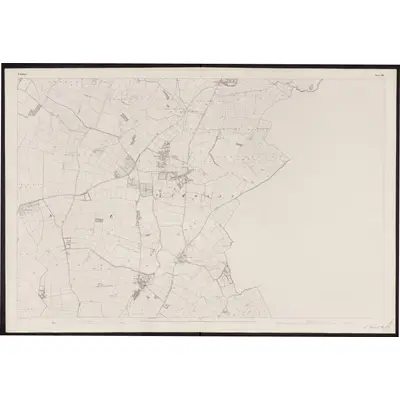 1838 Map of Kildare - Sheet 36, 1863 Print