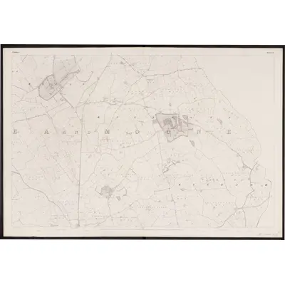 1837 Map of Kildare - Sheet 38, 1863 Print