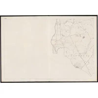 1837 Map of Kildare - Sheet 39, 1857 Print