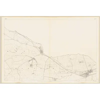 1837 Map of Kildare - Sheet 5, 1839 Print