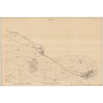 1909 Map of Kildare - Sheet 5, 1911 Print