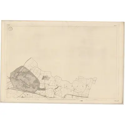 1837 Map of Kildare - Sheet 6, 1874 Print