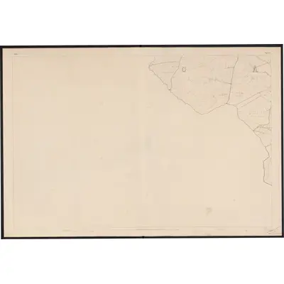 1837 Map of Kildare - Sheet 7, 1852 Print