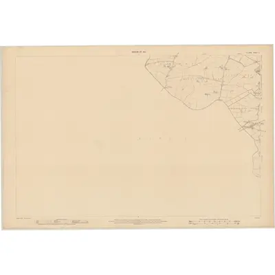 1909 Map of Kildare - Sheet 7, 1911 Print