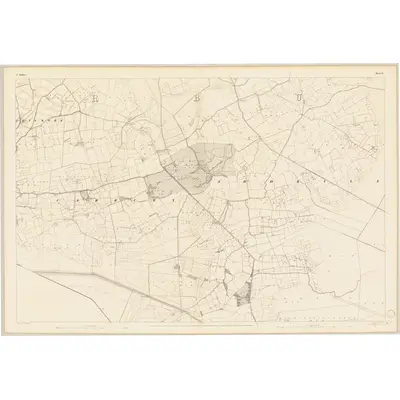 1837 Map of Kildare - Sheet 8, 1839 Print