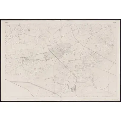 1837 Map of Kildare - Sheet 8, 1863 Print