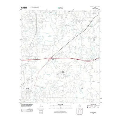2010 Map of Kilgore NE, 2010 Print