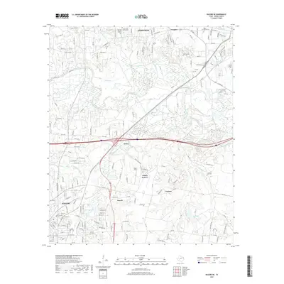 2019 Map of Kilgore NE, 2019 Print