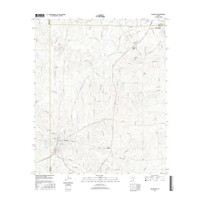 2016 Map of Kilgore SW, 2016 Print