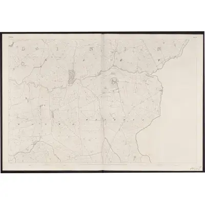 1839 Map of Kilkenny - Sheet 11, 1861 Print