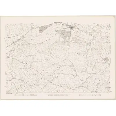 1900 Map of Kilkenny - Sheet 13, 1902 Print