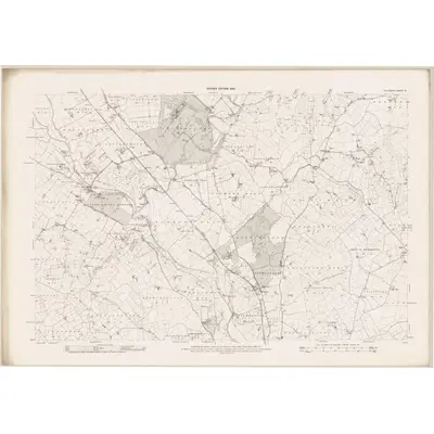 1900 Map of Kilkenny - Sheet 14, 1902 Print