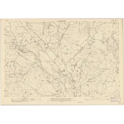 1947 Map of Kilkenny - Sheet 14, 1958 Print