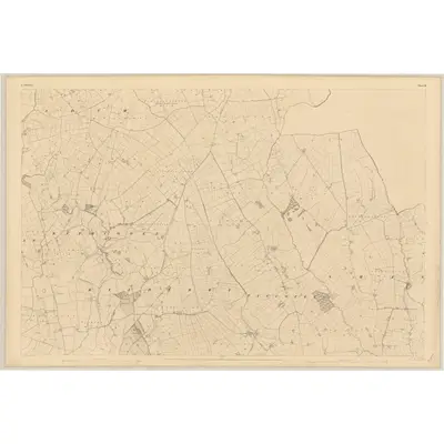1839 Map of Kilkenny - Sheet 15, 1842 Print