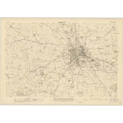 1946 Map of Kilkenny - Sheet 19, 1959 Print