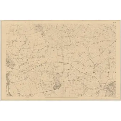 1839 Map of Kilkenny - Sheet 20, 1842 Print