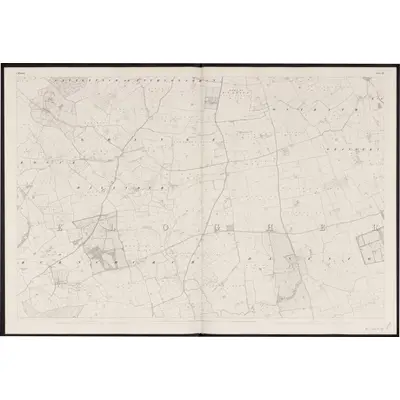 1839 Map of Kilkenny - Sheet 23, 1863 Print
