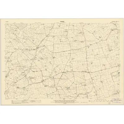 1947 Map of Kilkenny - Sheet 23, 1961 Print