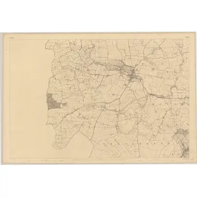 1839 Map of Kilkenny - Sheet 26, 1842 Print