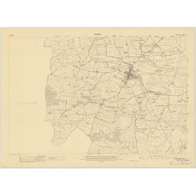 1948 Map of Kilkenny - Sheet 26, 1961 Print