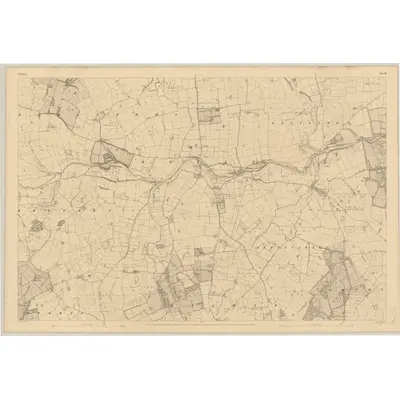 1839 Map of Kilkenny - Sheet 27, 1842 Print