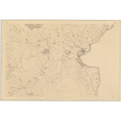1839 Map of Kilkenny - Sheet 29, 1842 Print