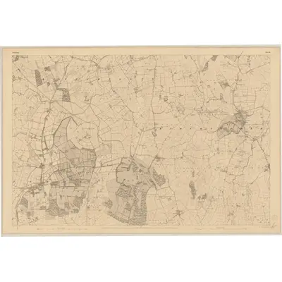 1839 Map of Kilkenny - Sheet 31, 1842 Print