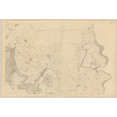 1839 Map of Kilkenny - Sheet 33, 1842 Print