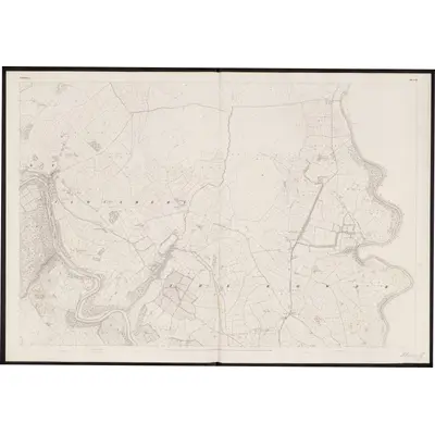 1839 Map of Kilkenny - Sheet 33, 1856 Print