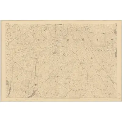 1839 Map of Kilkenny - Sheet 35, 1842 Print