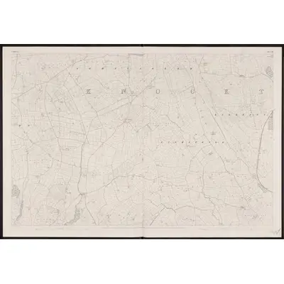 1839 Map of Kilkenny - Sheet 35, 1861 Print
