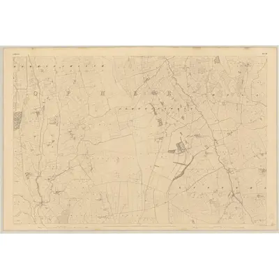 1839 Map of Kilkenny - Sheet 36, 1842 Print