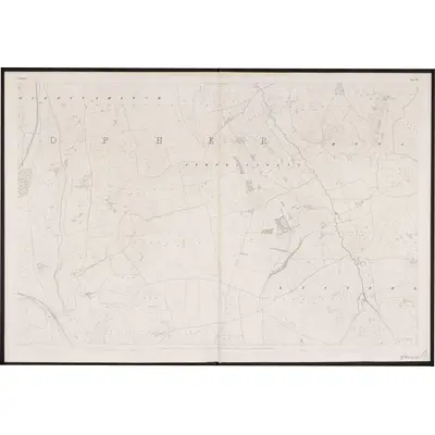 1839 Map of Kilkenny - Sheet 36, 1862 Print
