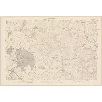 1901 Map of Kilkenny - Sheet 39, 1903 Print