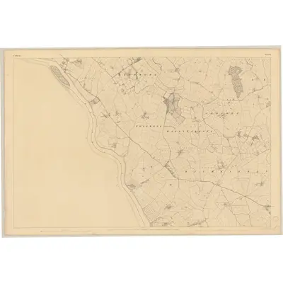 1839 Map of Kilkenny - Sheet 42, 1842 Print