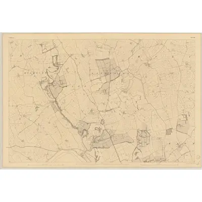 1839 Map of Kilkenny - Sheet 43, 1842 Print